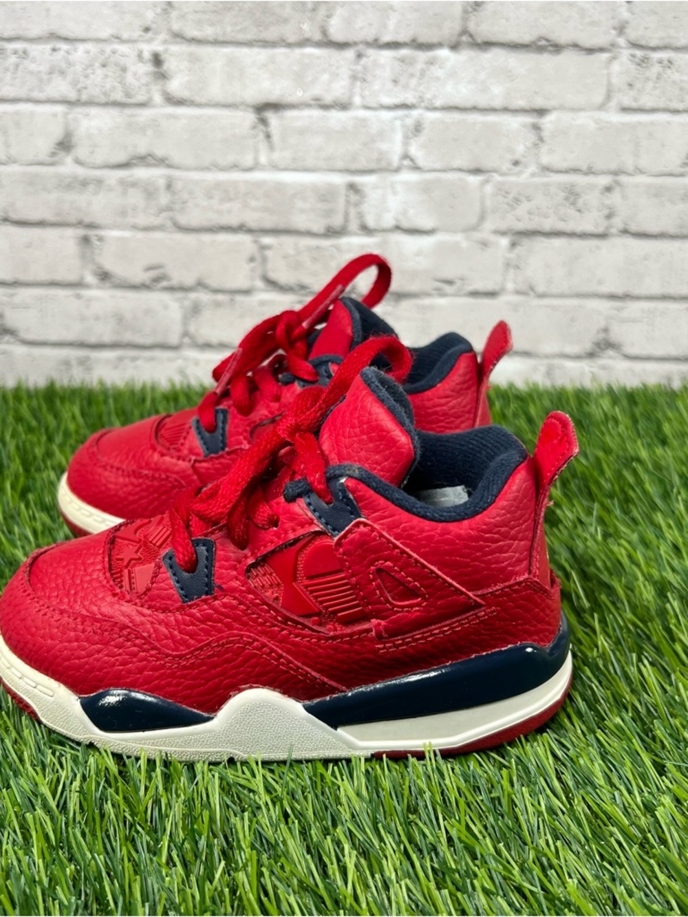 Air Jordan 4 Retro TD 'FIBA' BQ7670-617 Toddler 8
